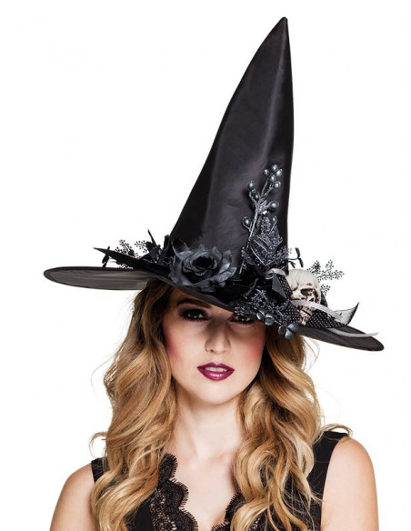 Sombrero bruja gótica