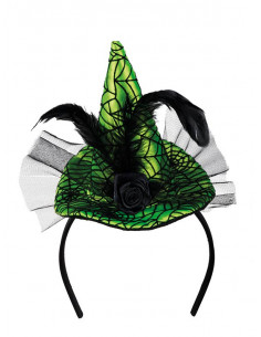 Mini sombrero bruja telaraña 2