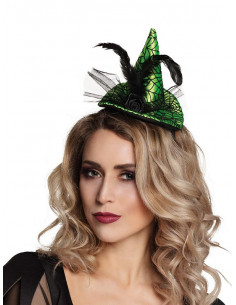 Mini sombrero bruja telaraña