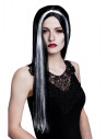 Peluca bruja negra