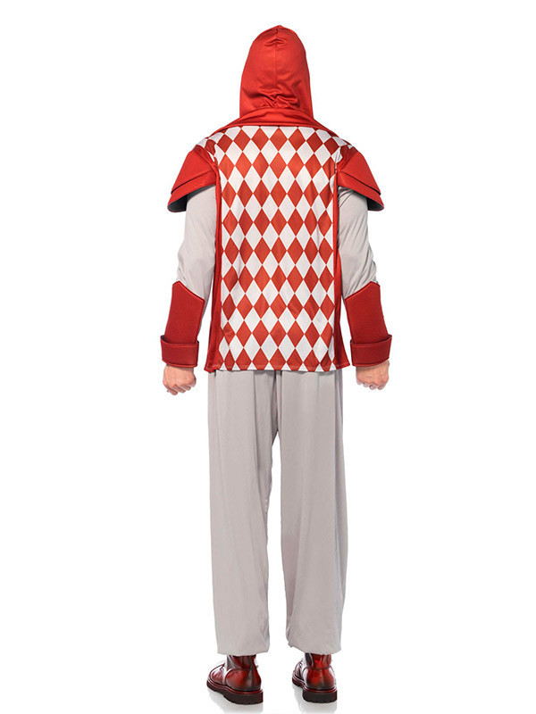 Disfraz de Naipe soldado para hombre corazones