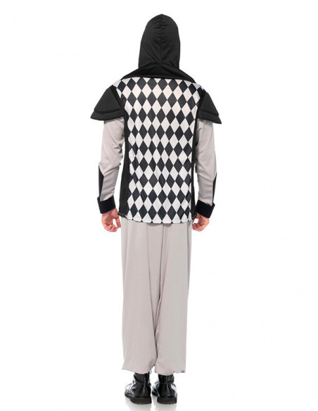 Disfraz de Naipe soldado para hombre negro