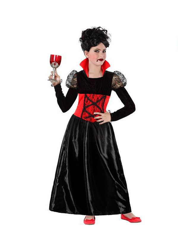 Disfraz vampiresa para niña