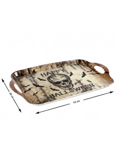 Bandeja Halloween esqueleto