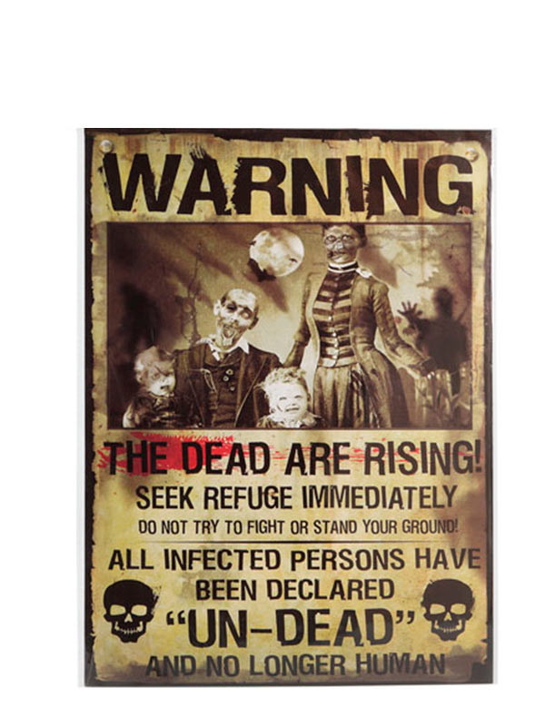 Cartel Halloween para decoración surtidos