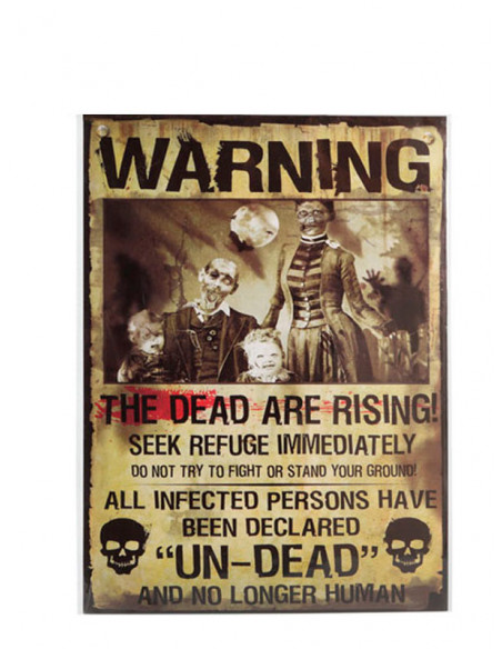 Cartel Halloween para decoración surtidos