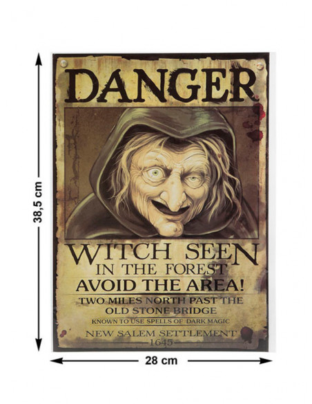 Cartel Halloween para decoración