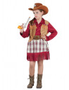 Disfraz de vaquera cowboy infantil