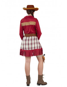Disfraz de vaquera cowboy mujer 2