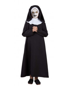 Disfraz monja zombie para niña