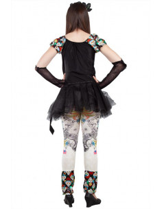 Disfraz Catrina tutú para mujer 2