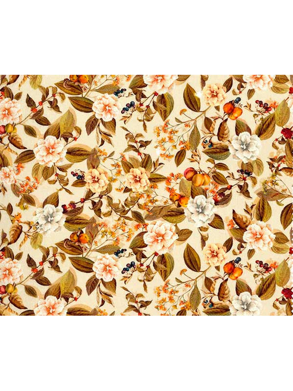 Tela popelín otoño