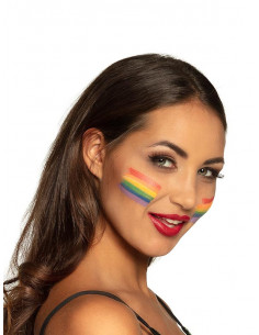 Maquillaje arcoíris multicolor ejemplo de envase 2