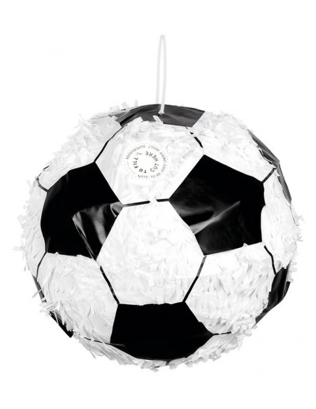 Piñata balón de fútbol zona posterior
