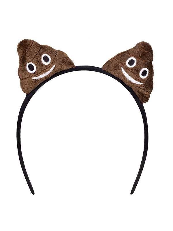 Diadema caca emoji detalles