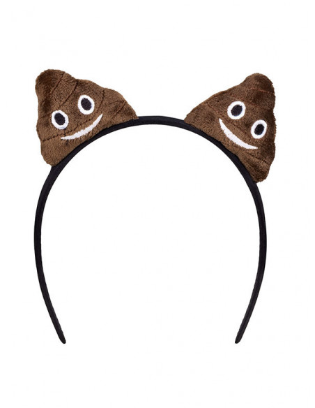 Diadema caca emoji detalles