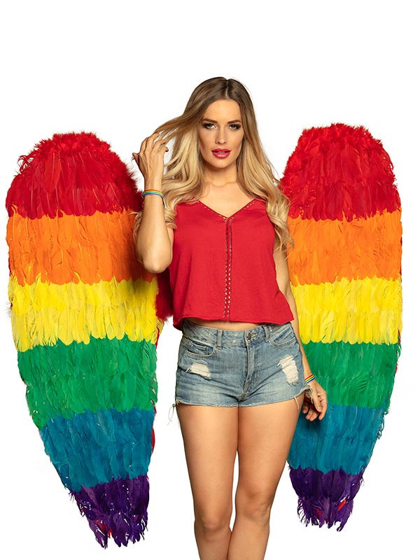 Alas multicolor gigantes