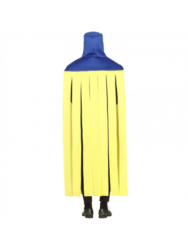 Disfraz de fregona para adulto espalda