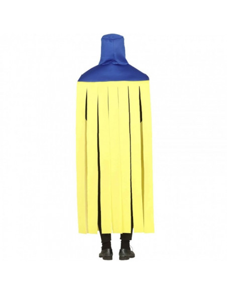 Disfraz de fregona para adulto espalda