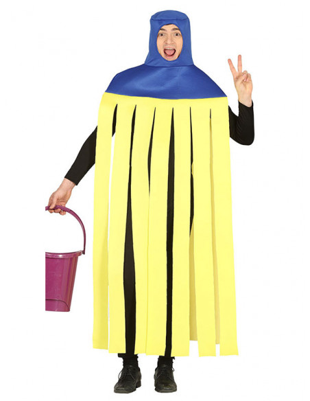 Disfraz de fregona para adulto