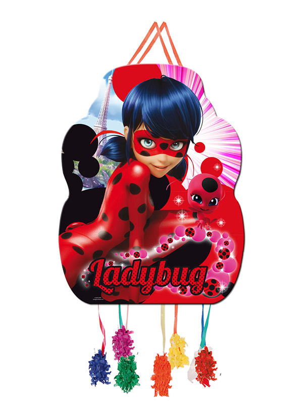 Piñata Ladybug cartón