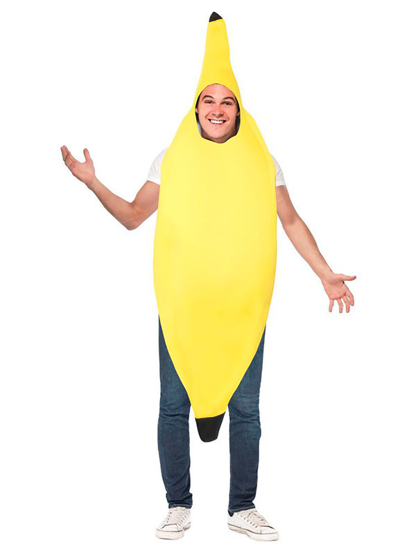 Disfraz banana para adulto