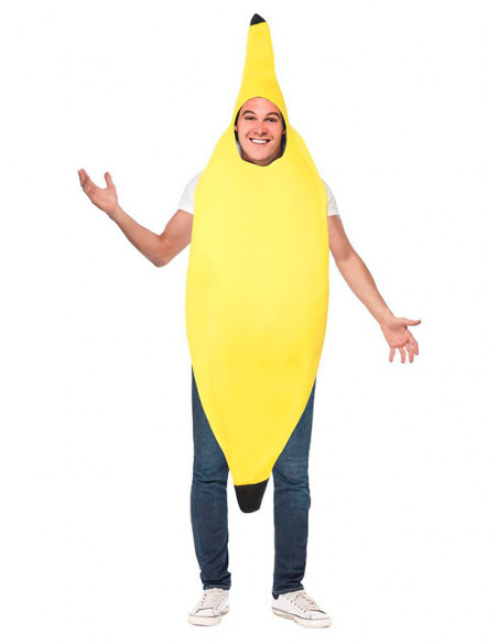 Disfraz banana para adulto