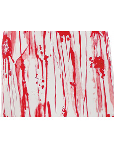 Tela con manchas de sangre