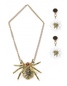Set bisutería araña