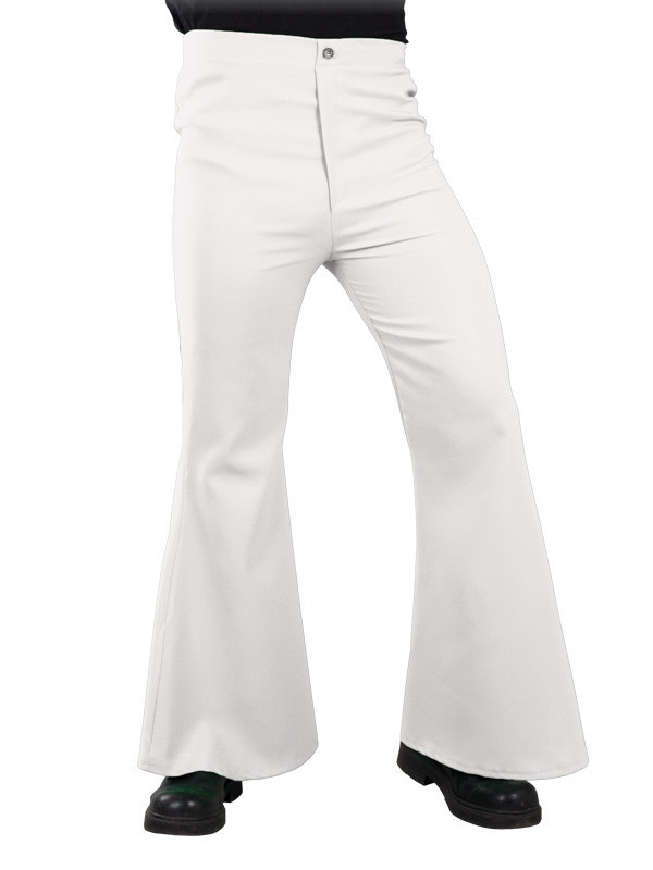 Pantalón disco adulto blanco
