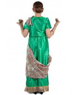 Disfraz hindú para niña 2