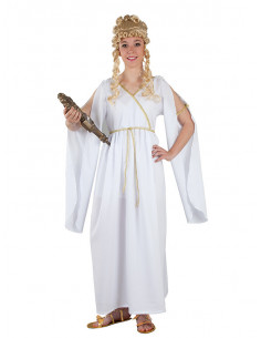 Disfraz de romana adulto oro