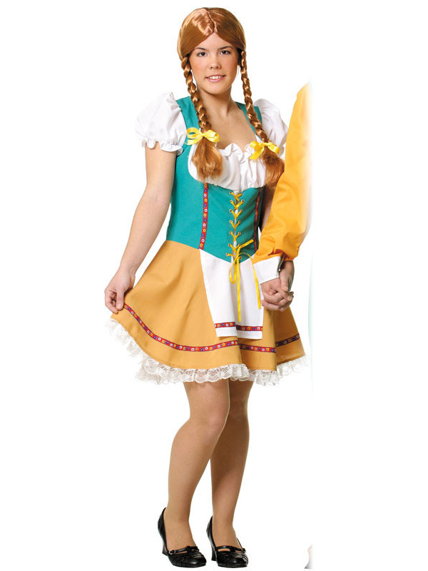 Disfraz de tirolesa mujer