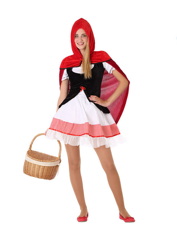 Disfraz de capericuta adolescente