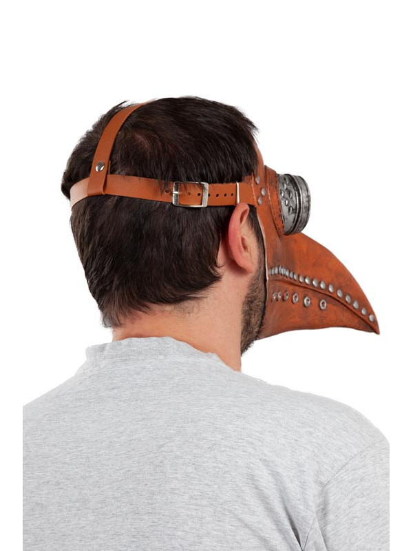 Máscara Doctor de la Peste Steampunk trasera
