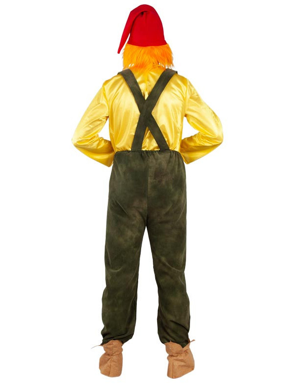 Disfraz enanito para adulto espalda