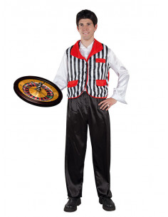 Disfraz de crupier para hombre