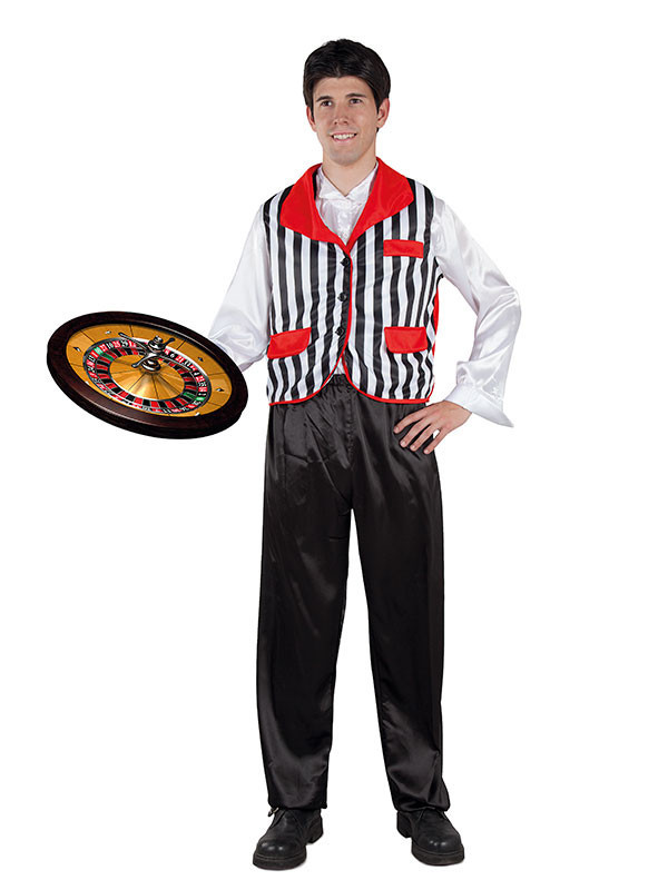 Disfraz de crupier para hombre
