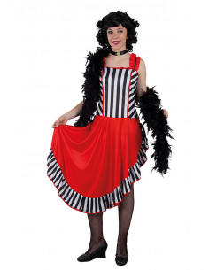 Disfraz can can oeste mujer