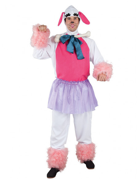 Disfraz de perrita Lola adulto