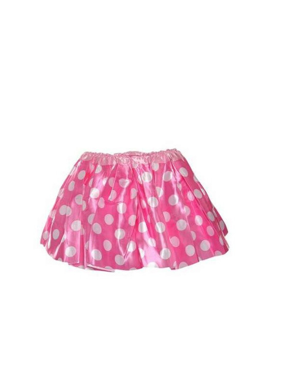 Falda Minnie infantil rosa