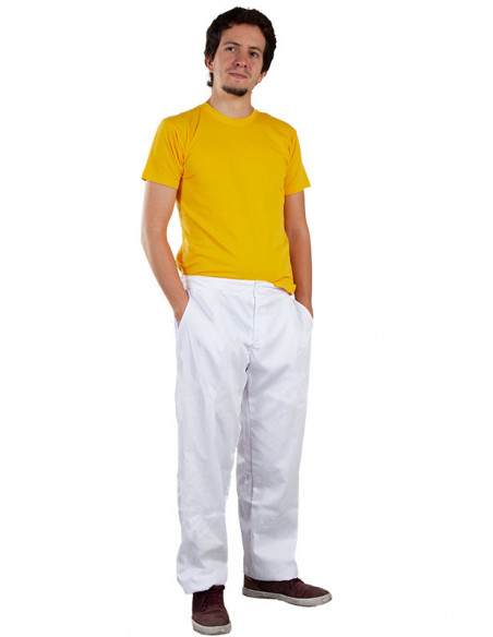 Pantalón blanco para fiestas hombre