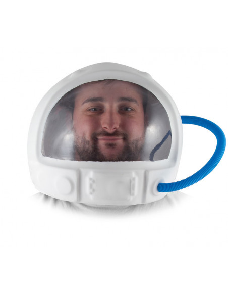 Casco de astronauta adulto