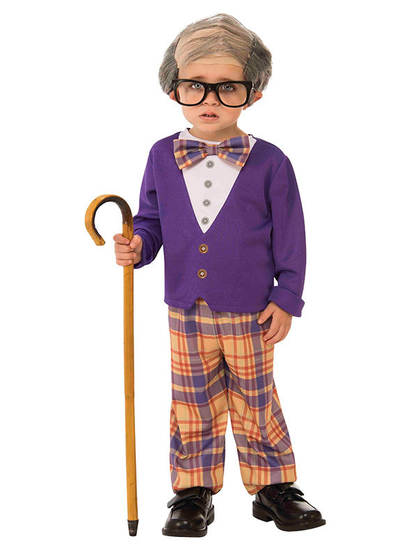 Disfraz de abuelo para niño