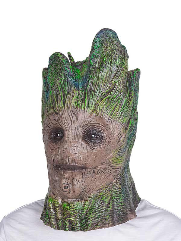 Máscara Groot detalle
