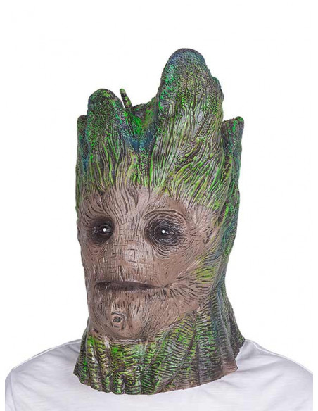 Máscara Groot detalle