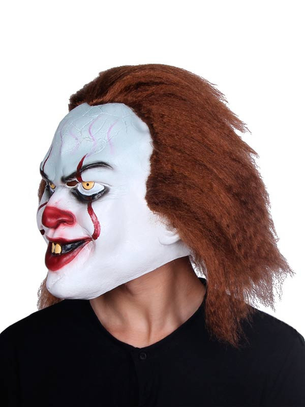 Máscara Payaso terrorífico detalles