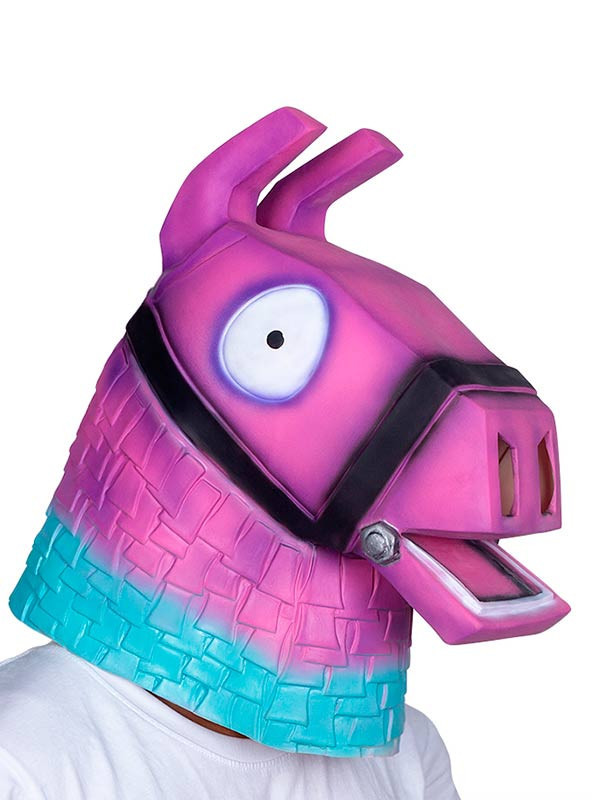 Máscara Llama lateral