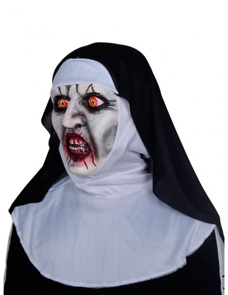 Máscara de La Monja látex adulto