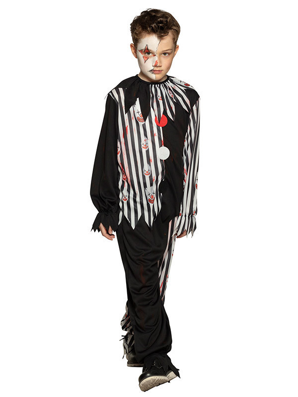 Disfraz payaso diabólico infantil